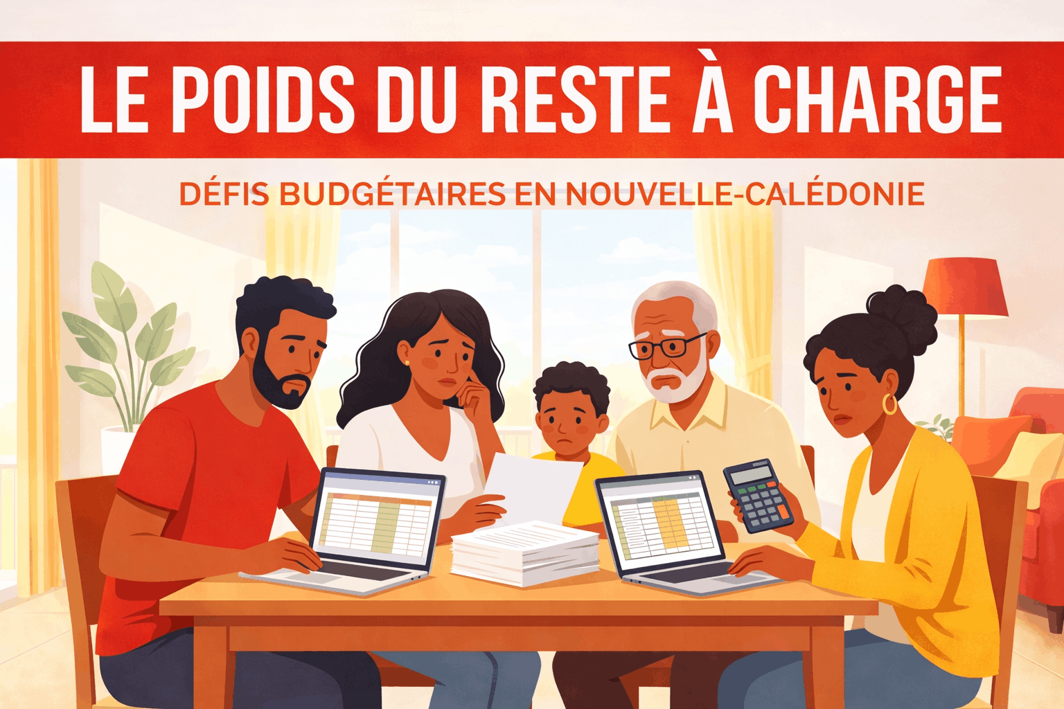 budget santé Nouvelle-Calédonie reste à charge famille