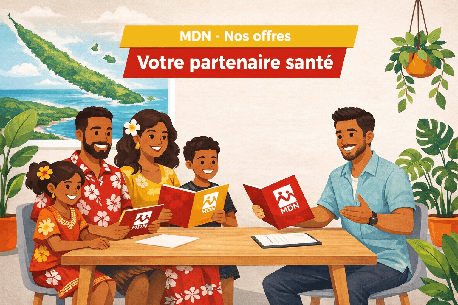 MDN : de nouvelles offres de complémentaire santé ouvertes à tous en Nouvelle-Calédonie