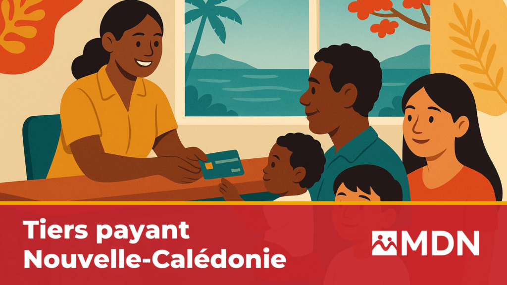 Tiers payant en Nouvelle-Calédonie : une famille calédonienne au guichet de sa mutuelle santé ne paie pas l'avance de ses frais
